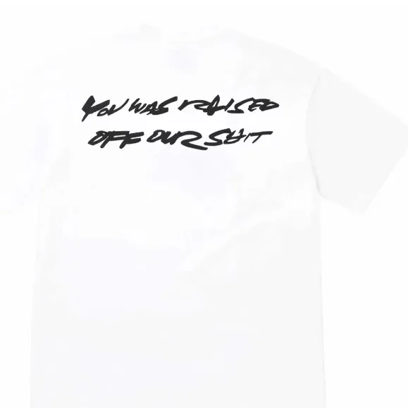 24SS White Box M Black S Tee L XL Futura Logo and 0903
